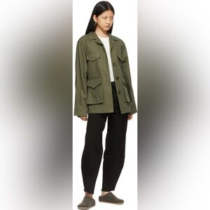 NWT Totême Black Organic Cotton Barrel Leg Jeans size 24